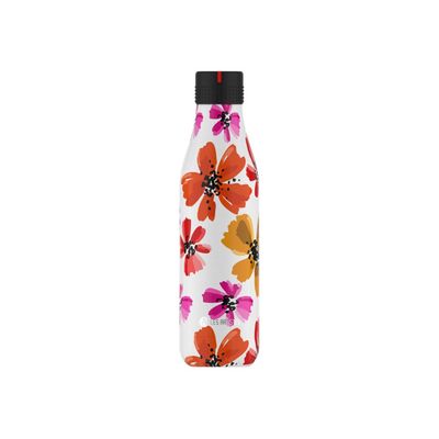 Les Artistes Paris - Gourde Bouteille isotherme 750 ml - Petals - acier inoxydable