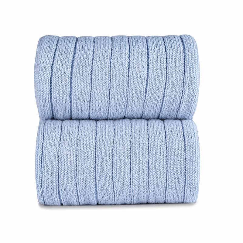 Strømpebukse rib Light Blue - Cóndor - Rumpetroll