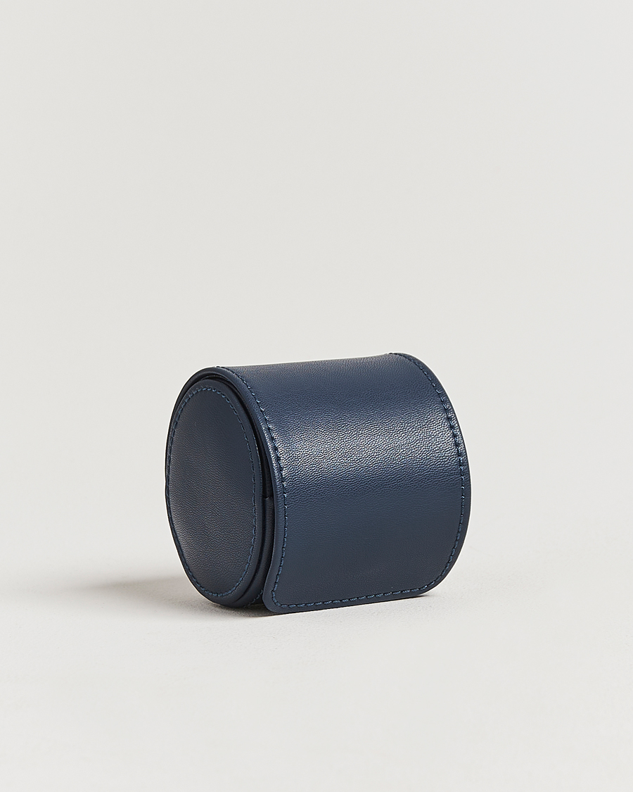 WOLF Single Watch Roll Earth Midnight Blue