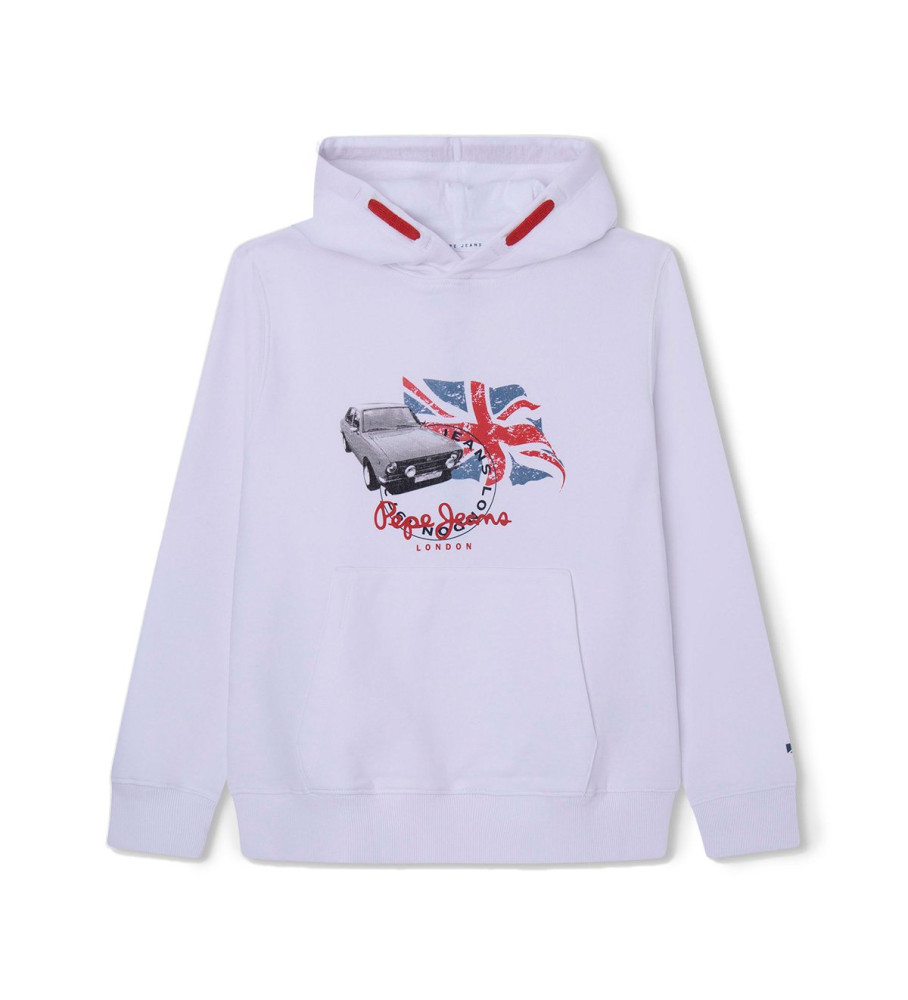 Moletom branco Pepe Jeans Troy