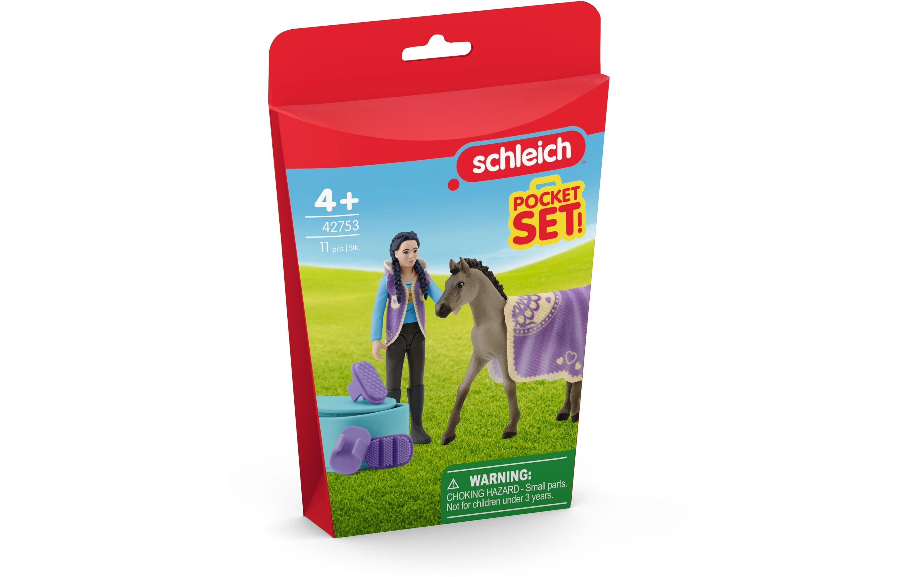 Spielfigurenset Horse Club Beauty Set mit KimMini-Playset fördert kreatives Spielen