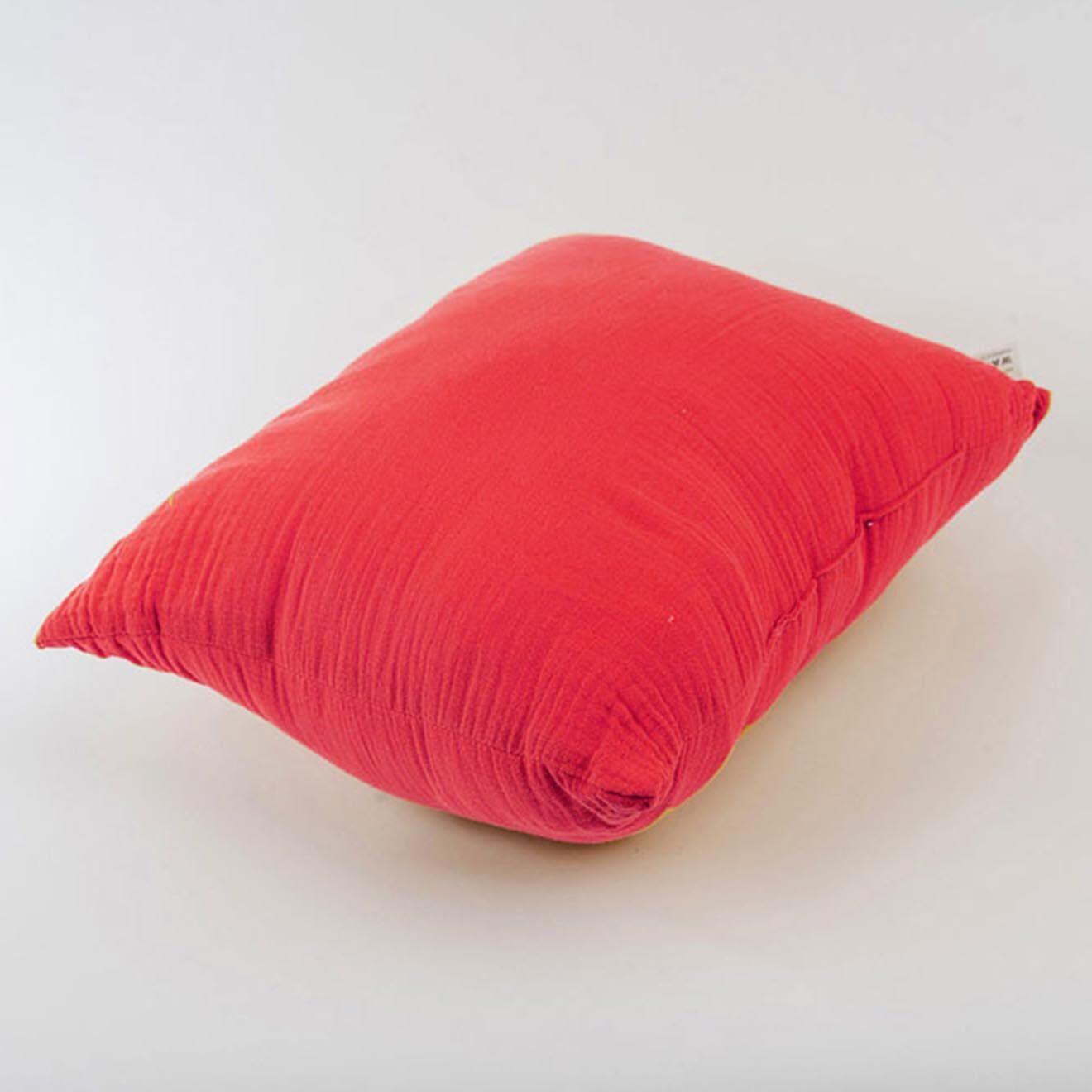 Papate Coussin Rectangle en Coton Bio fraise - 30x40 cm