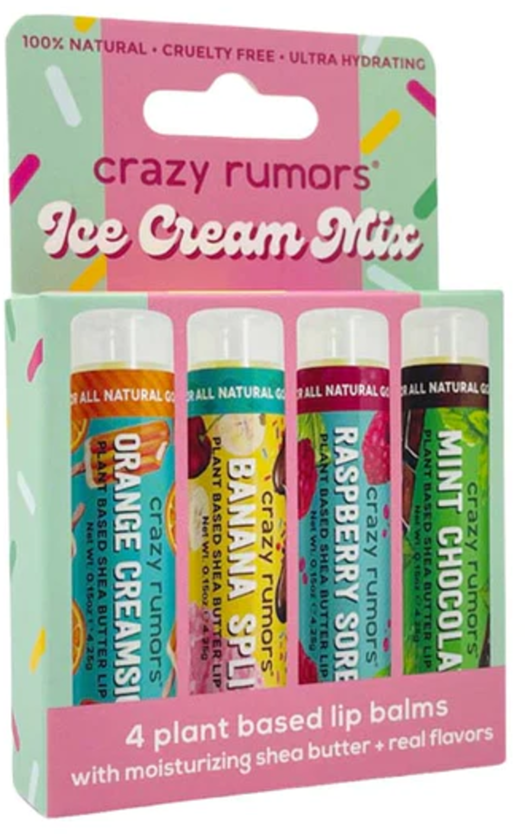 Crazy Rumors  Mixed Pack Ice Cream Mix, 4 Stk