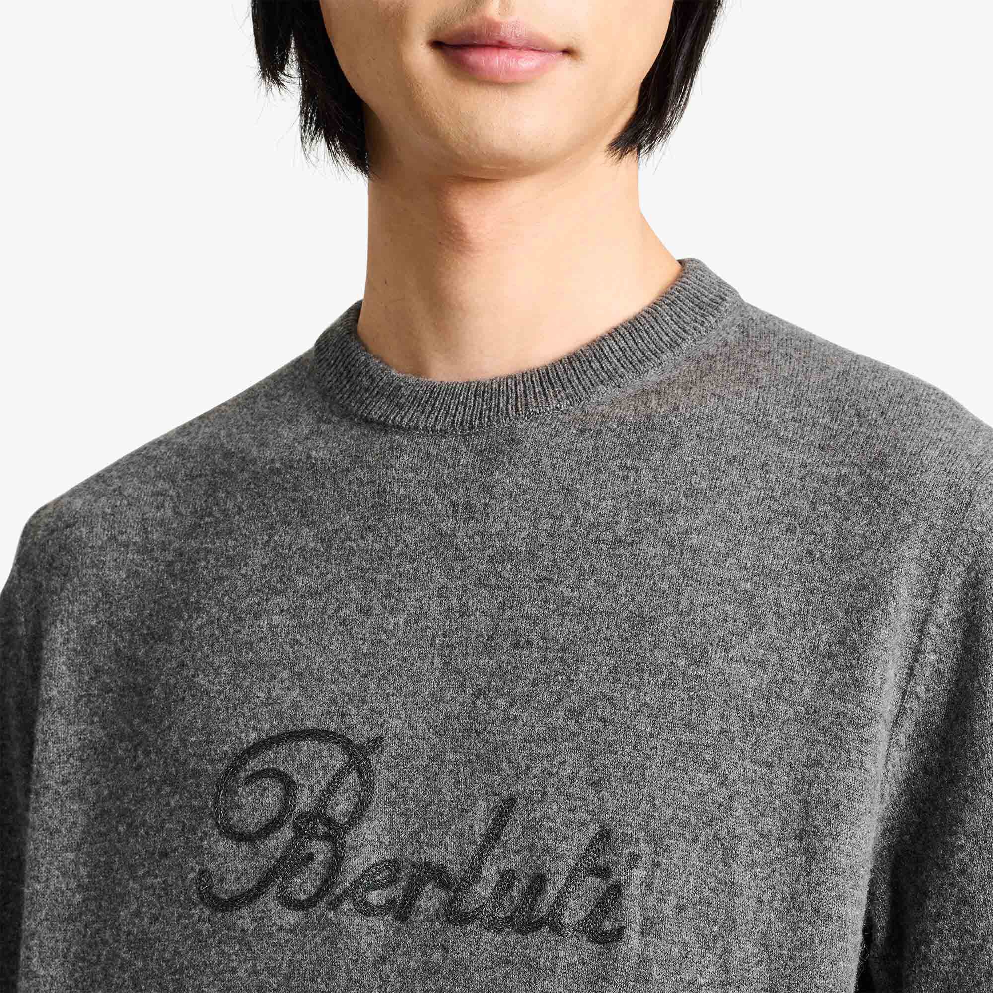 Pull En Cachemire Avec Broderie Thabor