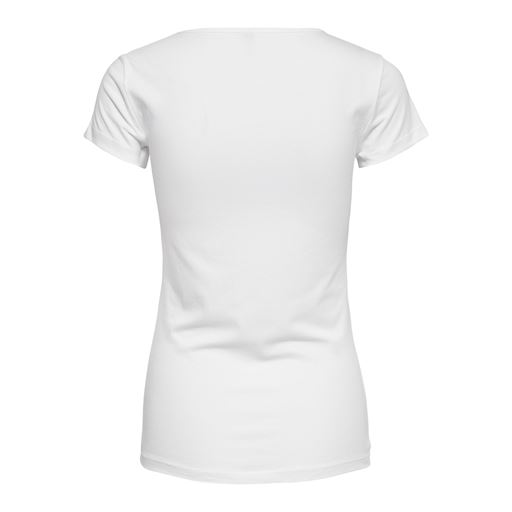 ONLY Live Love T-shirt, White, L