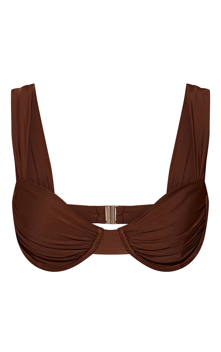 Chocolat Haut De Bikini À Armatures