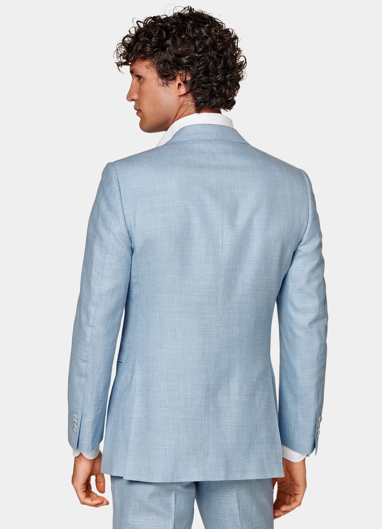 Costume Lazio coupe Tailored bleu clair
