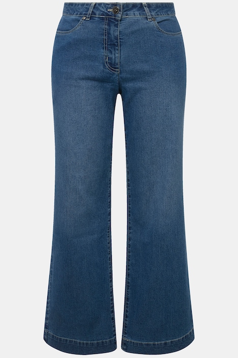 Jeans Nora, weit und gerade, Stretchkomfort, 4-Pocket