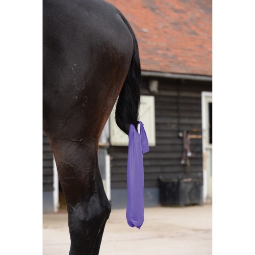 Capa de sela para cavalo Weatherbeeta em lycra, roxa