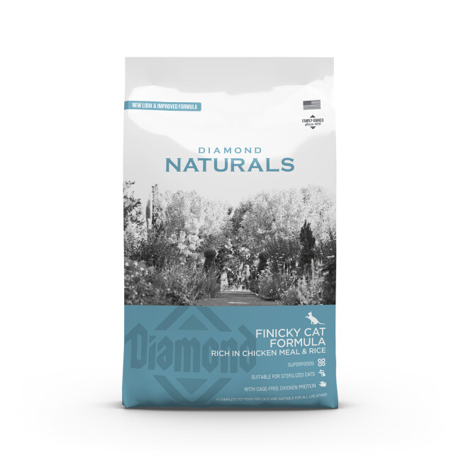 Diamond Naturals Finicky Cat Formula au poulet pour chat stérilisé ou difficile