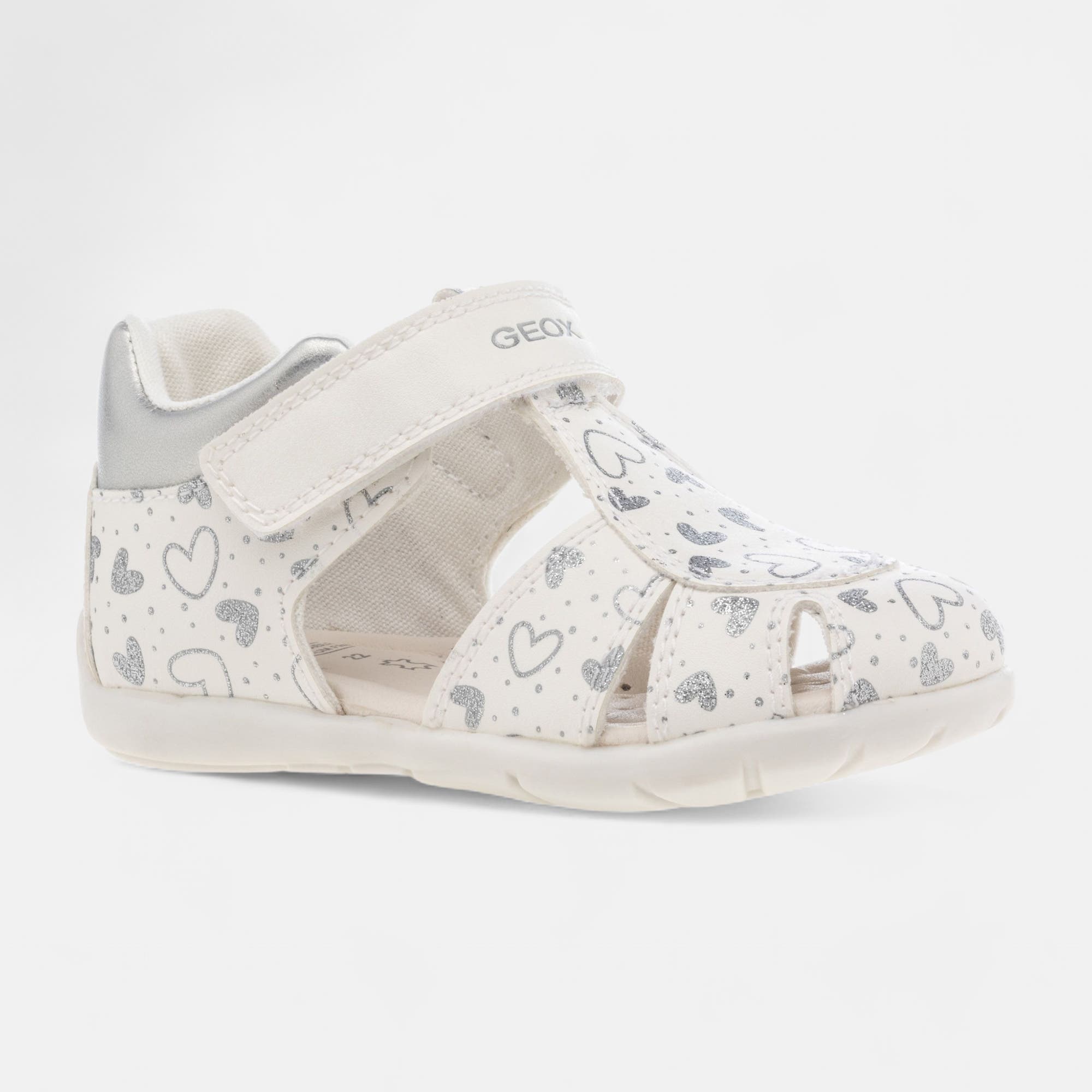 Nu-pieds Bébé fille blanc
