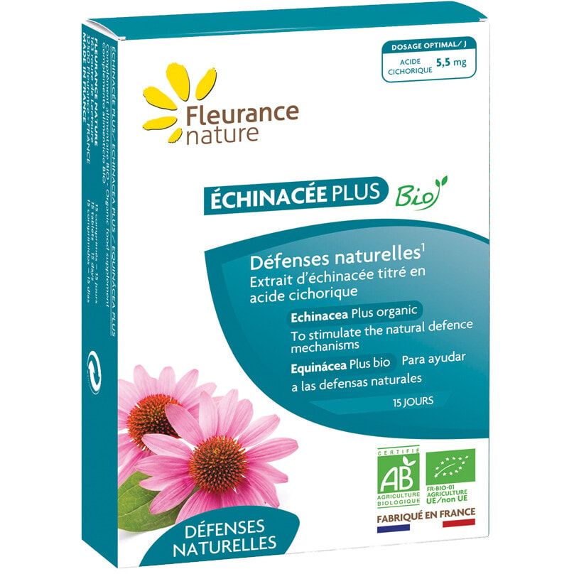 Échinacée plus bio - Pour stimuler les défenses naturelles - 15 jours