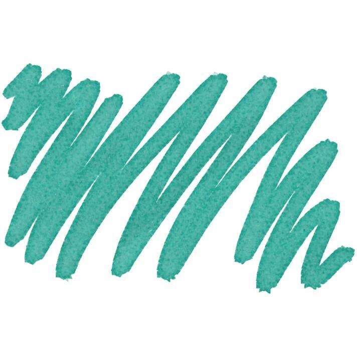 DARWI Marqueur Peinture sur Cuir Pointe Conique Fine 2mm - Vert sapin