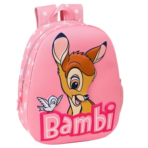 Mochila Disney 3d Bambi 33x27 cm