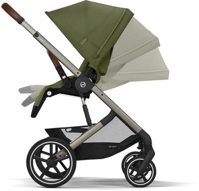 Cybex BALIOS S Lux Sportsvogn, Taupe/Moss Green