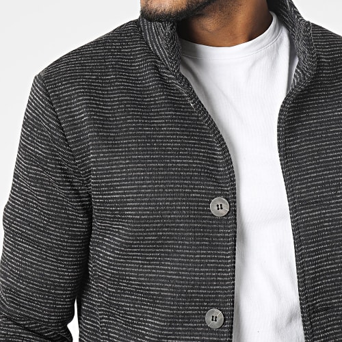 Veste Noir Chiné