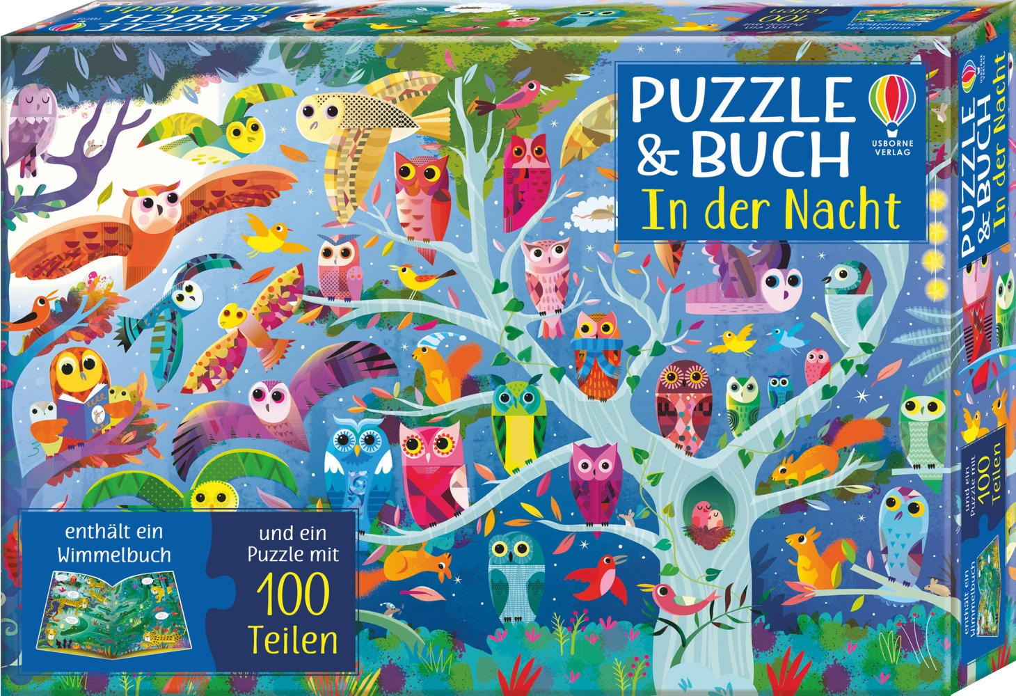 Puzzle & Buch: In der Nacht (Puzzle)
