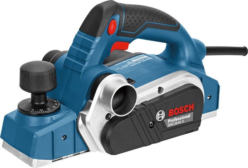 Bosch Professional - Schaafmachine GHO 26-82 D (parallelgeleider, stofzak, binnenzeskantsleutel, opbergkoffer)