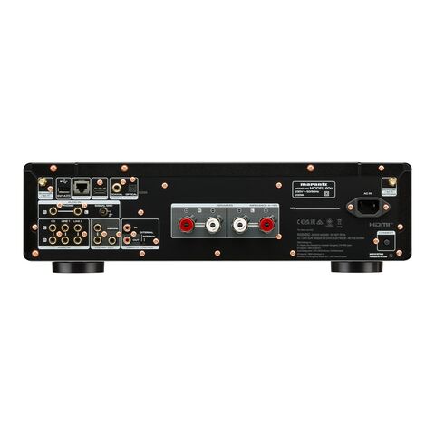 De Marantz MODEL 60n – exclusieve streaming hi-fi stereo versterker Zwart