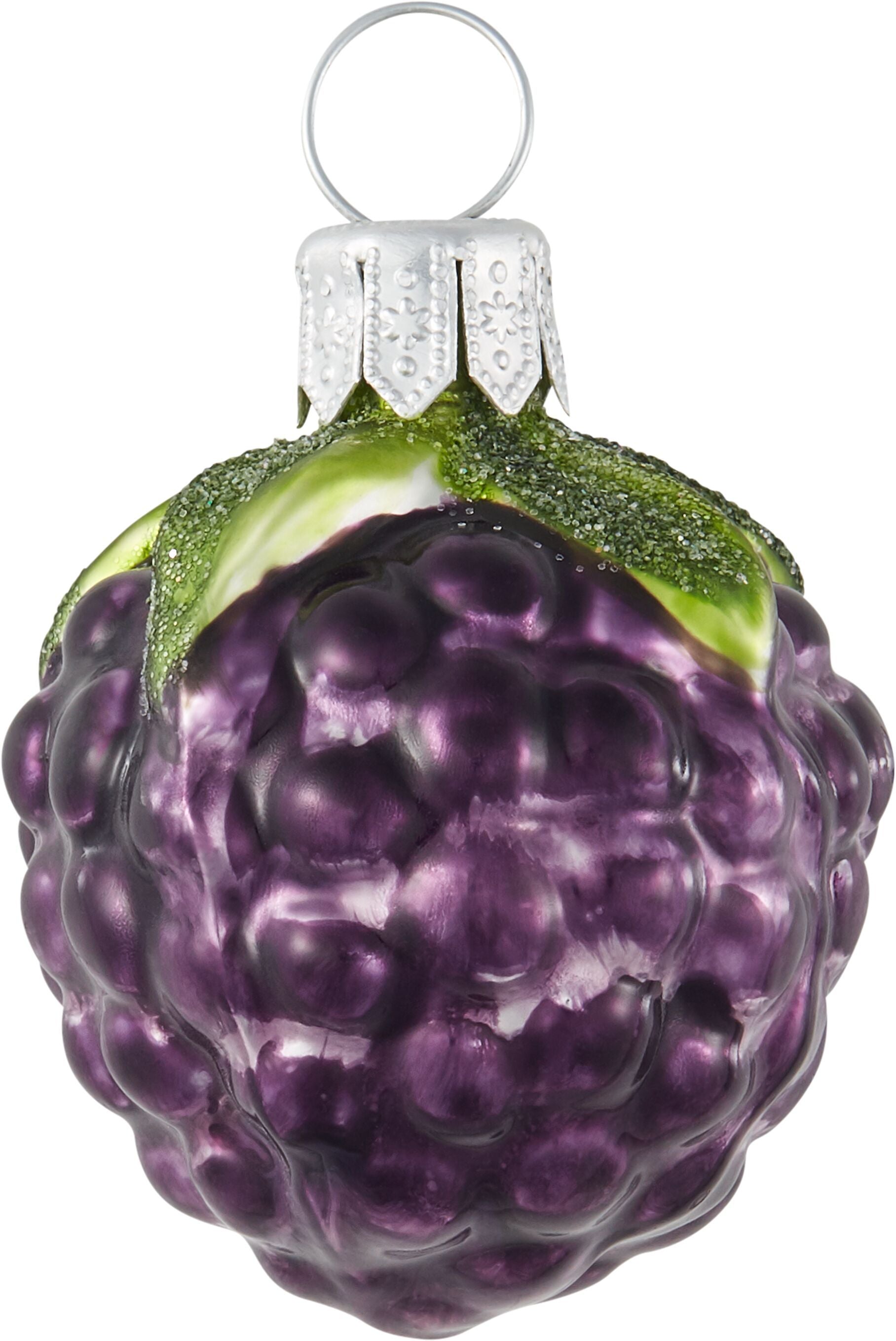 BLACKBERRY Glasfigur - Blau / Violett