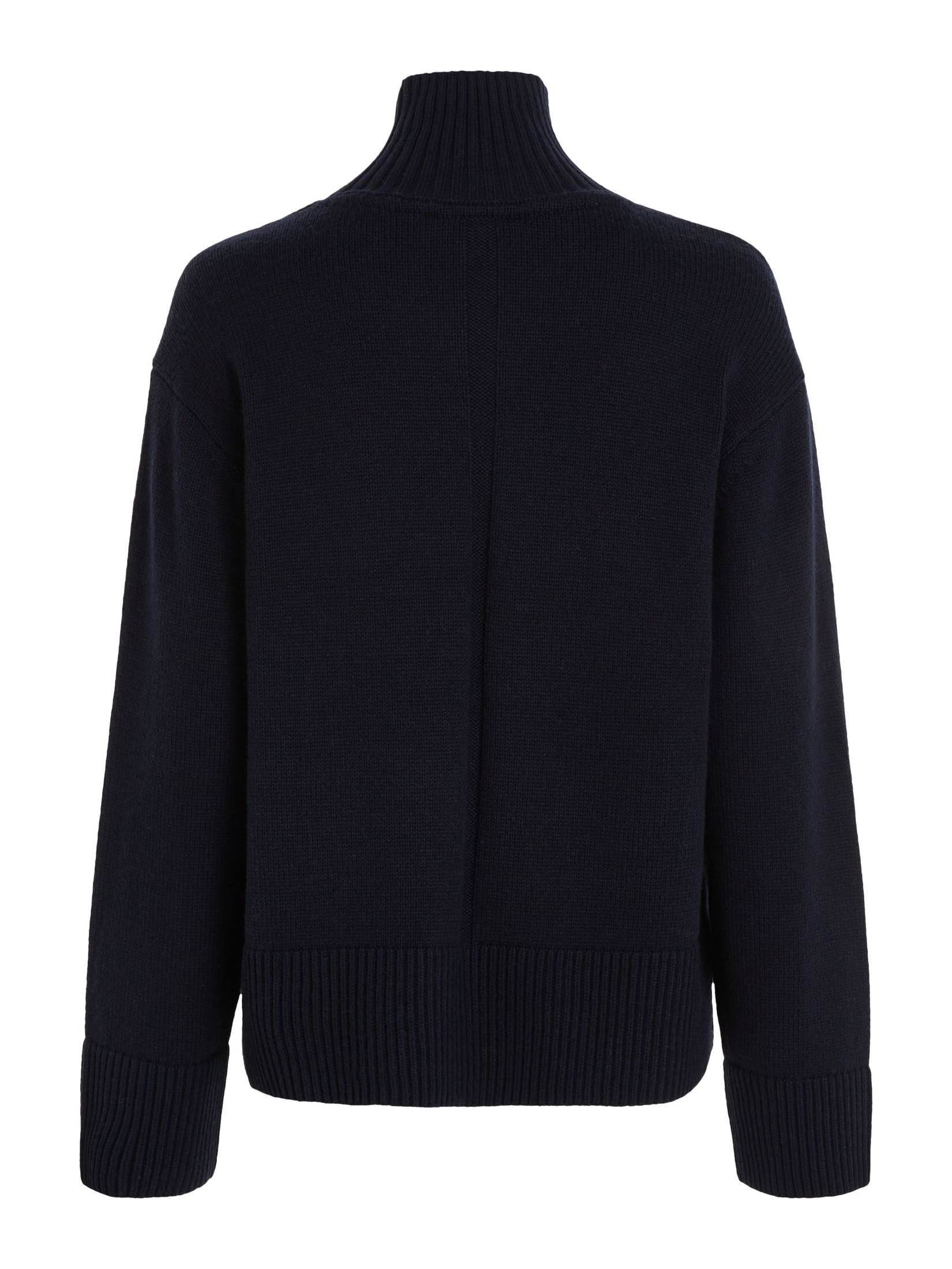 Tommy Hilfiger| Damen Strickpullover WOOL BLEND MOCK-NK SWEATER