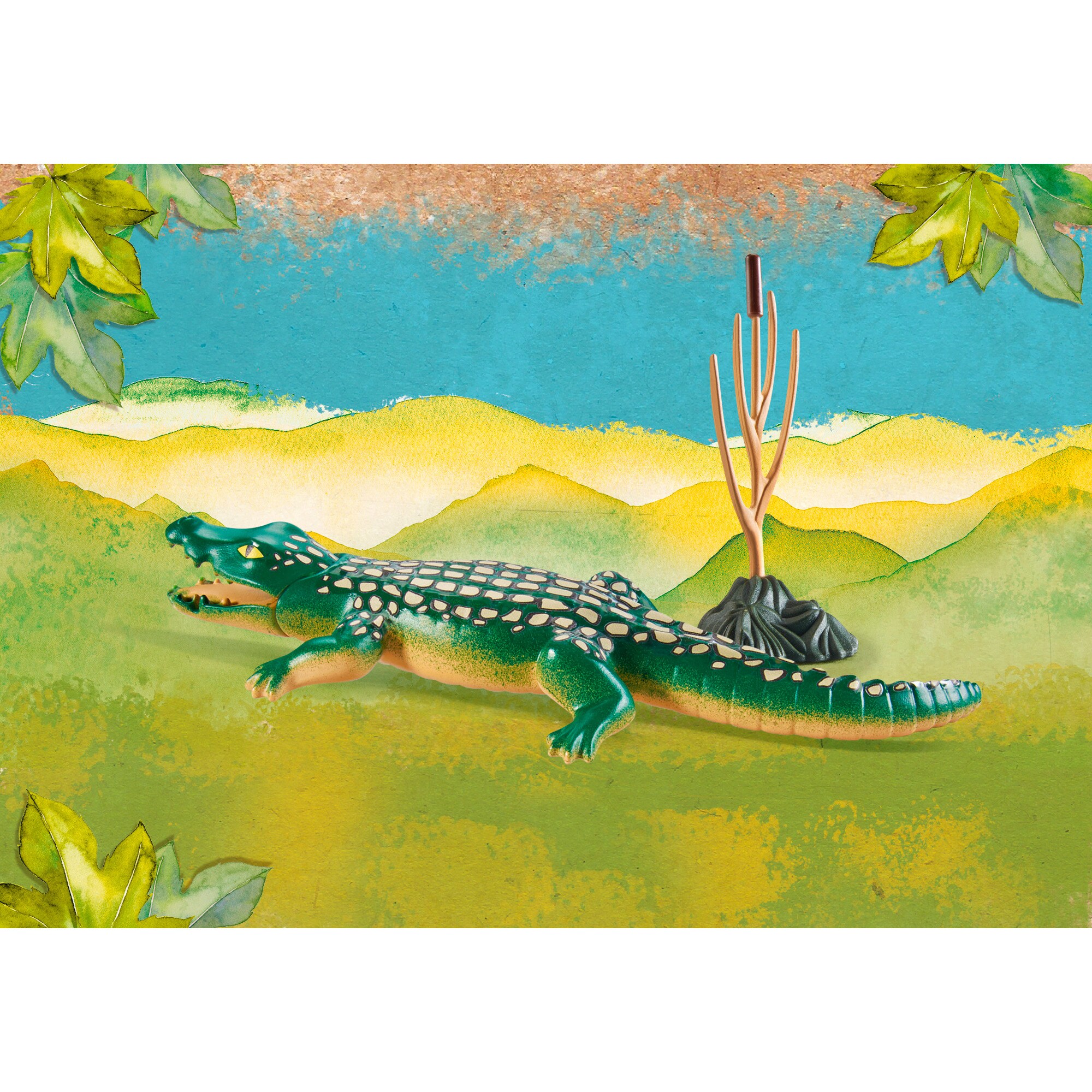 PLAYMOBIL Konstruktionsspielzeug Wiltopia Alligator
