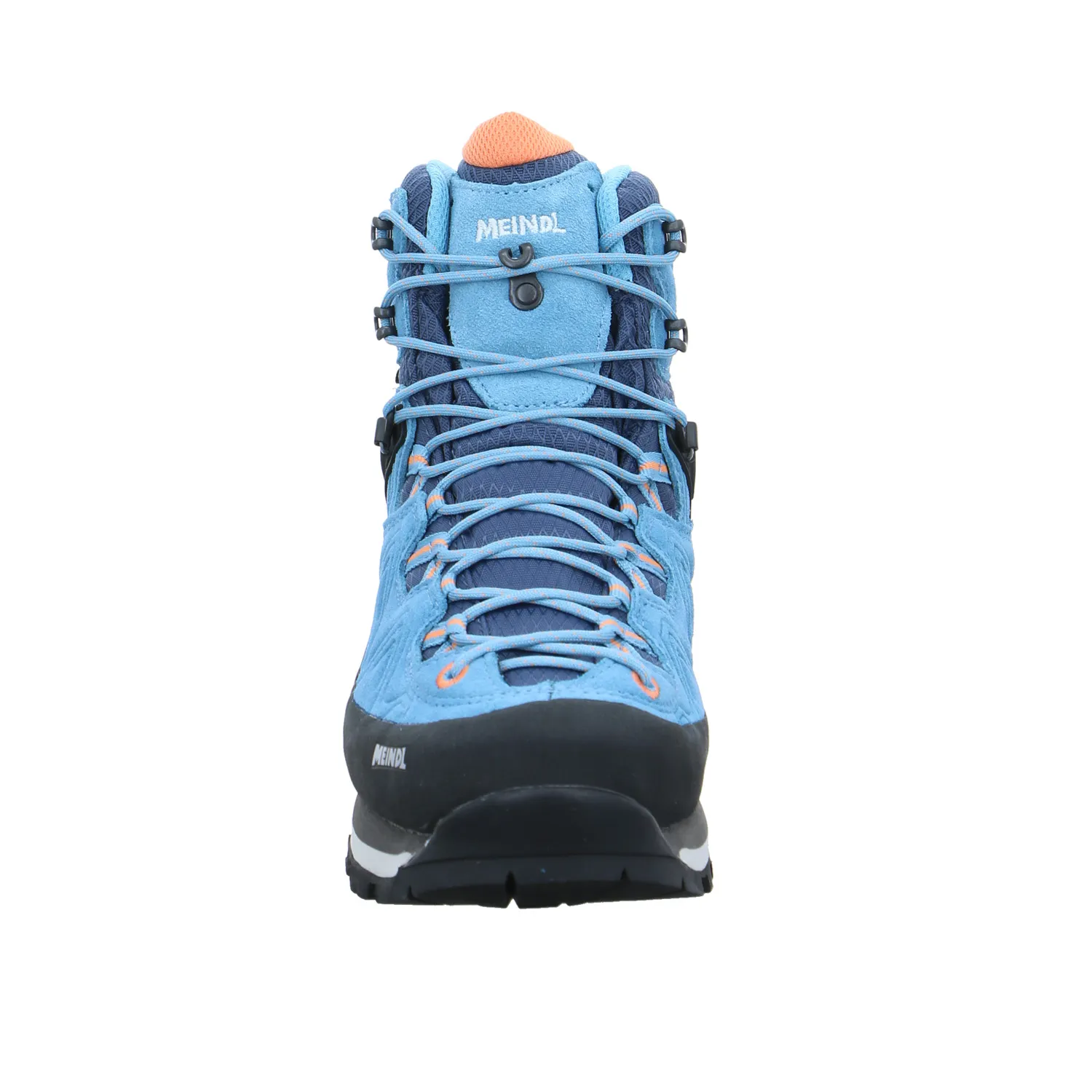 MEINDL Wander- Bergschuh Damen Hellblau Leder  Gore-Tex