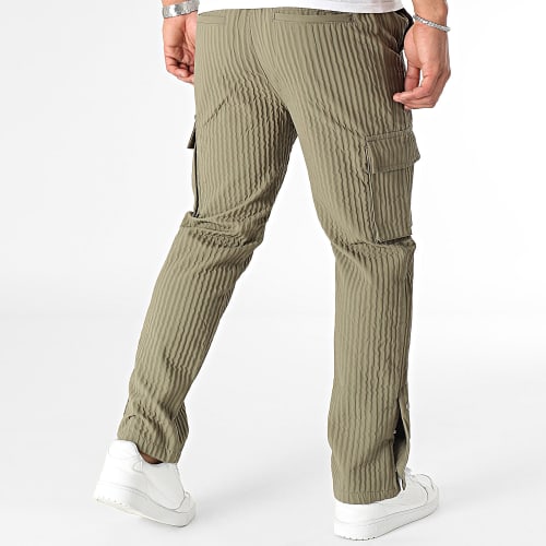 Pantalon Cargo Vert Kaki