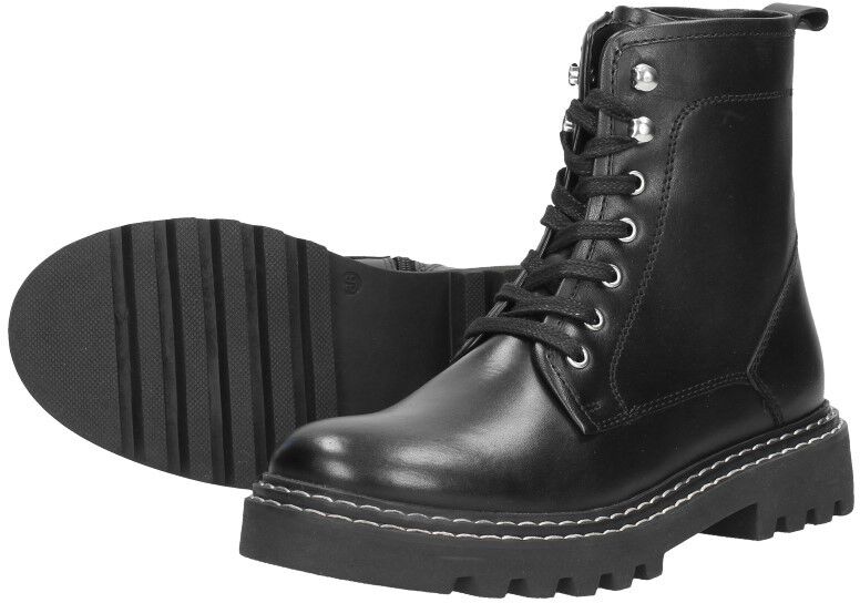 Sub55 Dames veterschoenen zwart