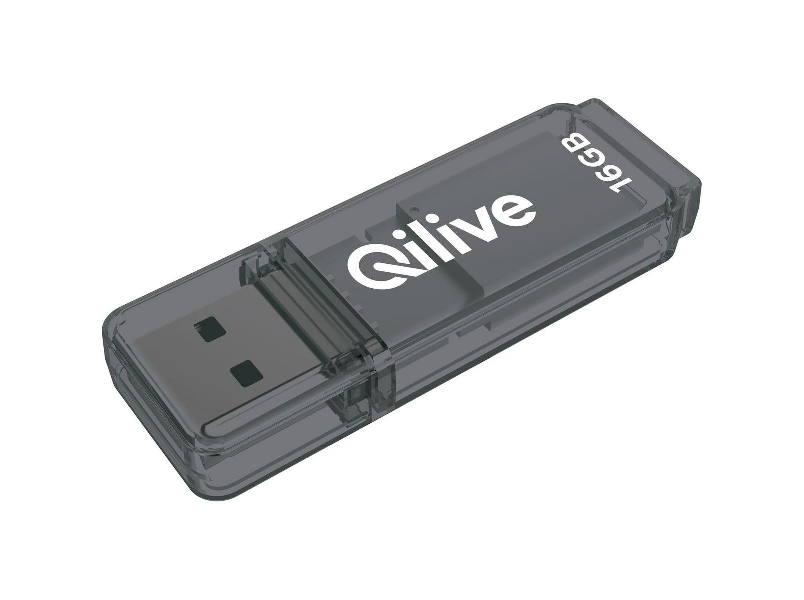 MEMÓRIAS USB QILIVE A309428 CINZA 3.0 16GB