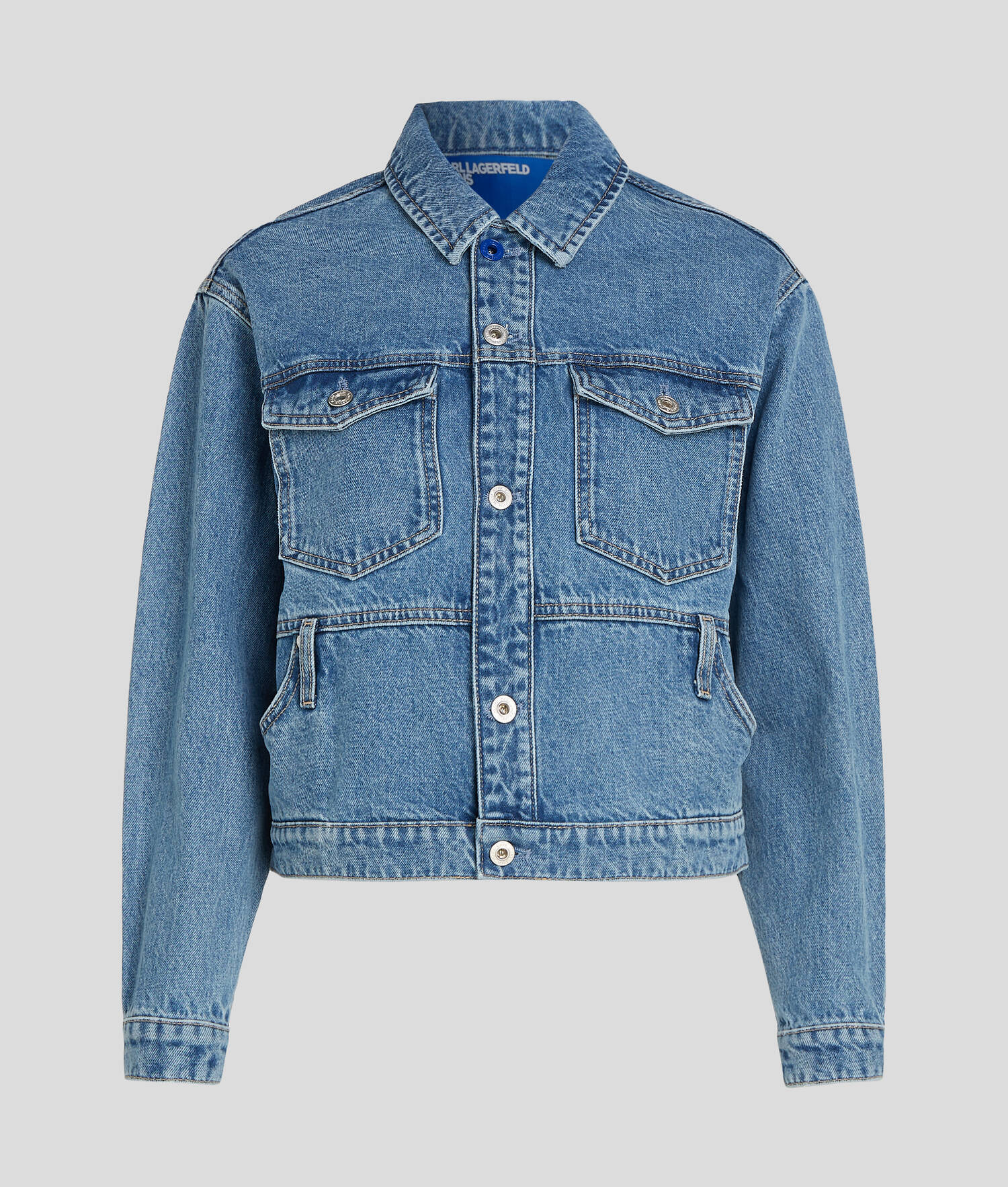 VESTE EN JEAN BOXY KLJ