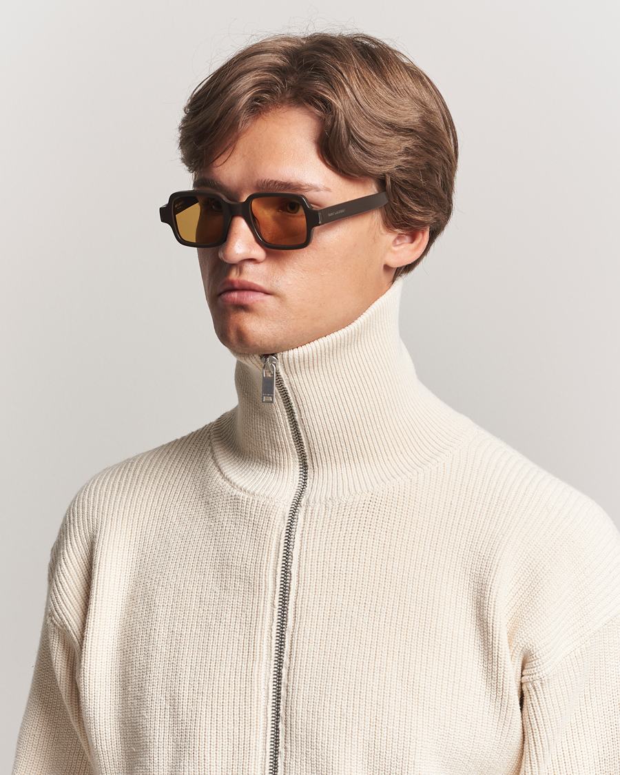 Saint Laurent SL 720 Sunglasses Brown