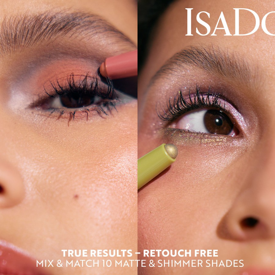 IsaDora The Matte Eyeshadow Stick Longwear & Water-Resistant 61 Apricot Blush 1,2g