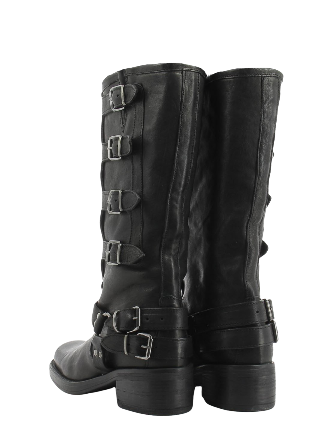 kharisma Bottes Femme Austin Cuir Noir