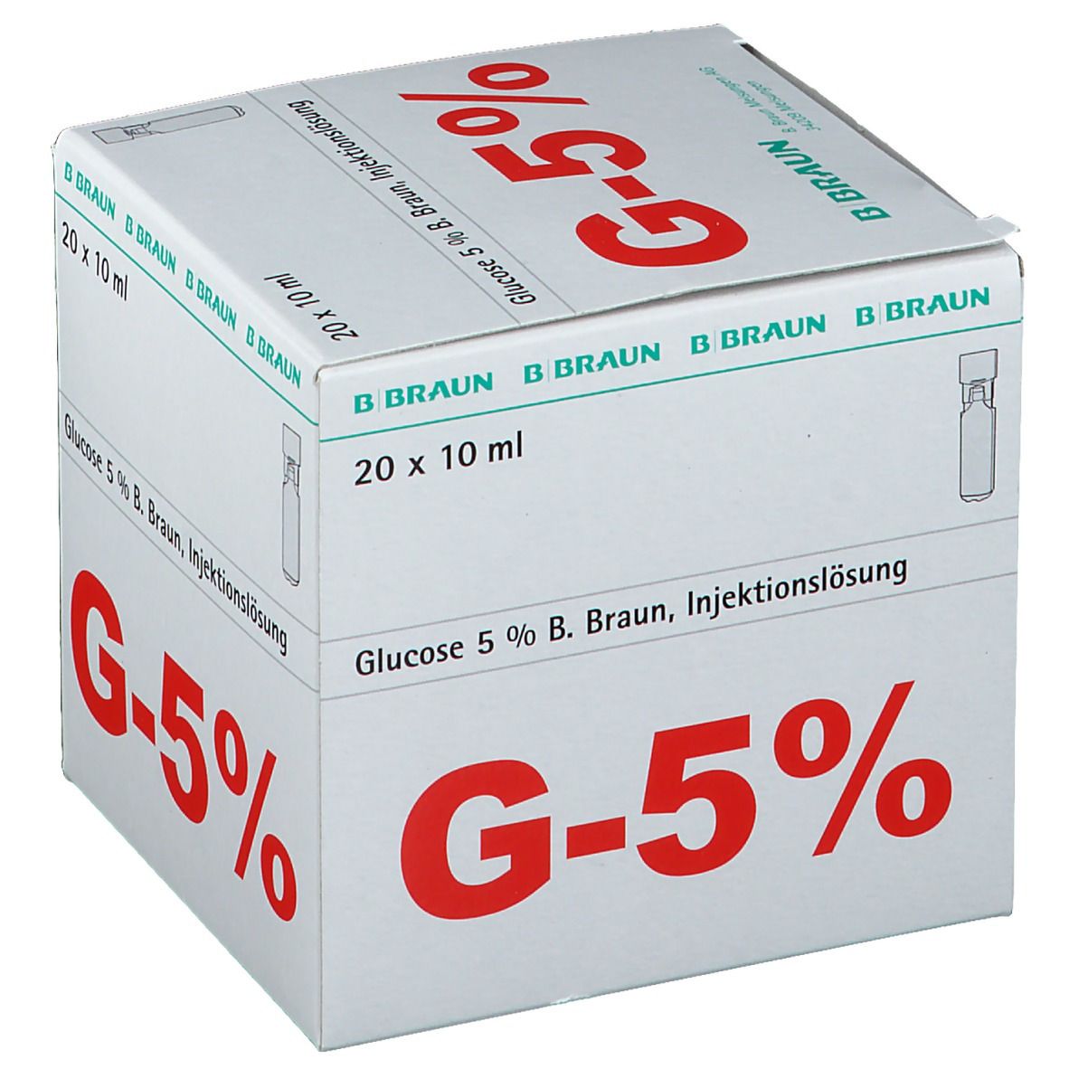Glucose 5 % B. Braun Mini-Plasco® connect