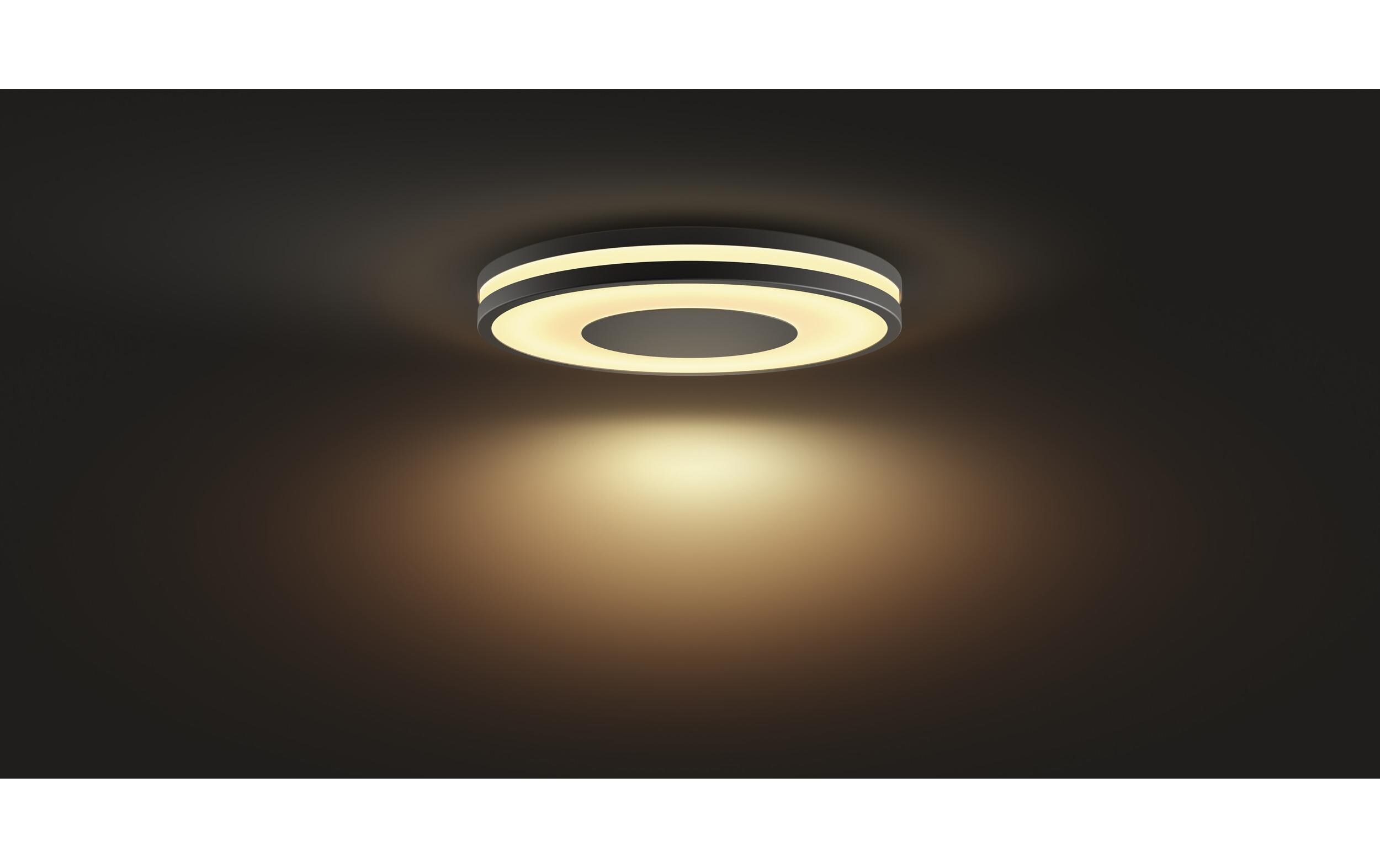 White Amb. Being Deckenleuchte schwarz 2400 lm + Dimmer<br>LED Deckenlampe