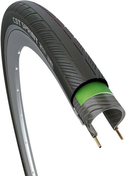 CST Road Sprint 700x28 EPS Vouwband - Zwart