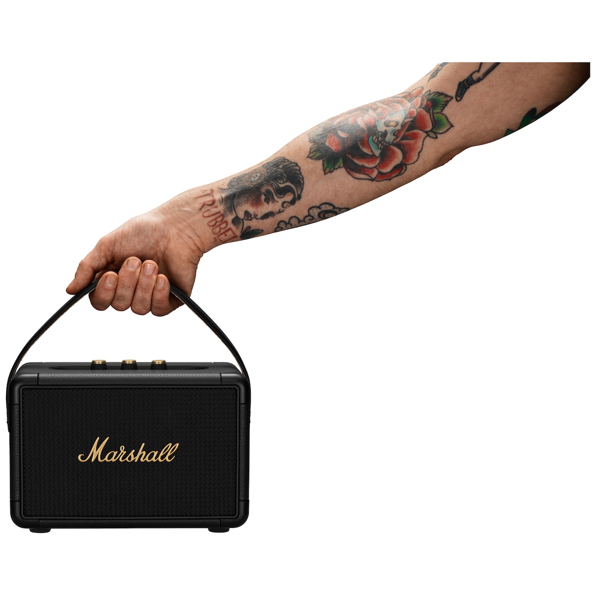 Marshall Kilburn II høyttaler (sort/messing)