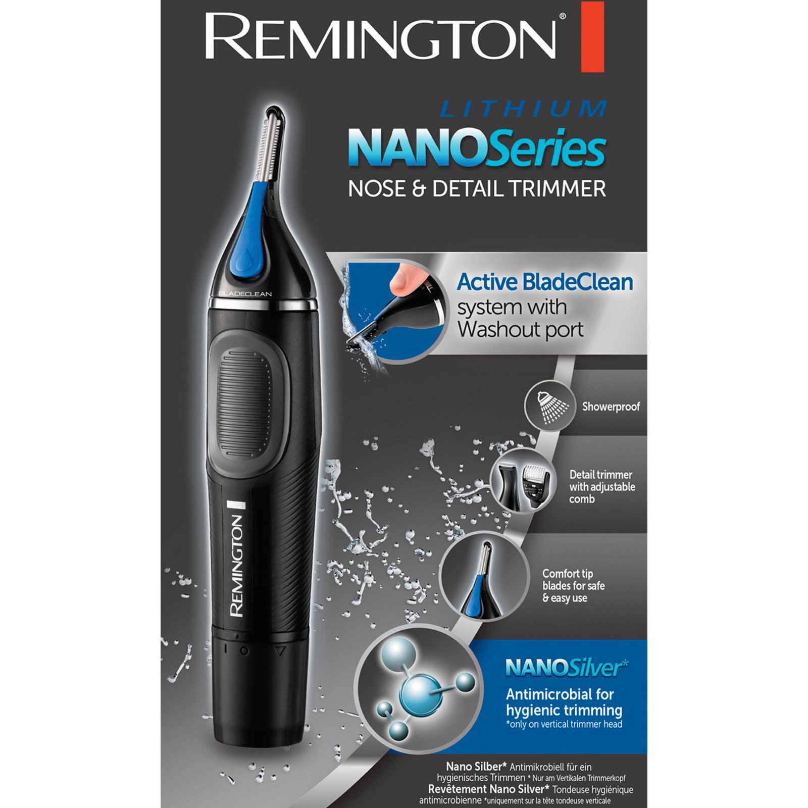 Remington Hygiene Clipper NE3870 Nano Series Lithium