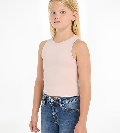 Calvin Klein Top - Ärmelloses Punto mit Band - Sepia Rose