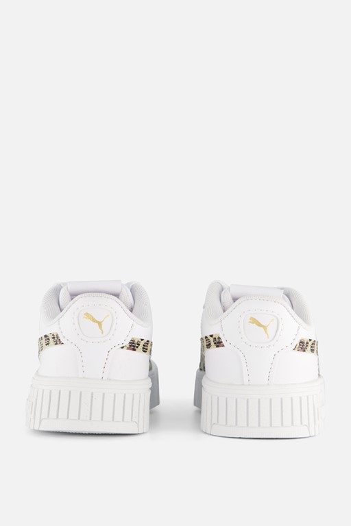 Puma Carina 2.0 Animal Sneakers wit Leer