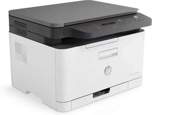 HP Color Laser MFP 178nw - Multifunktionsprinter - farve - laser - A4 (210 x 297 mm) (original) - A4/Letter (medie) - op til 18 spm (kopiering) - op til 18 spm (udskriver) - 150 ark - USB 2.0, LAN, Wi-Fi(n)
