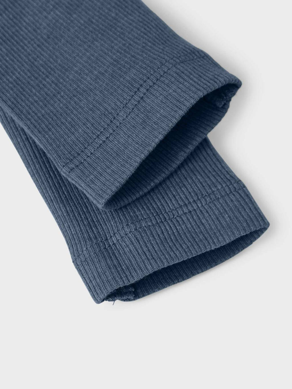 NAME IT baby skinny broek NBNKAB blauw melange