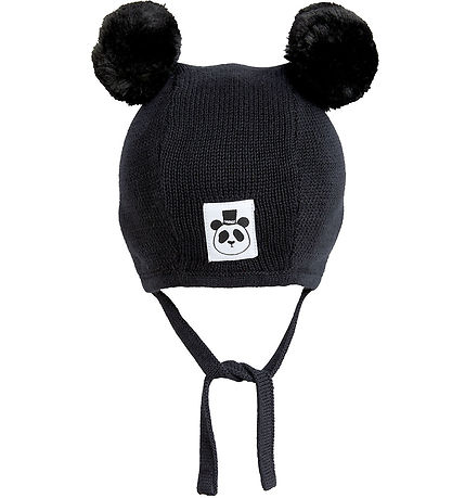 Mini Rodini Mütze - Strick - Schwarz