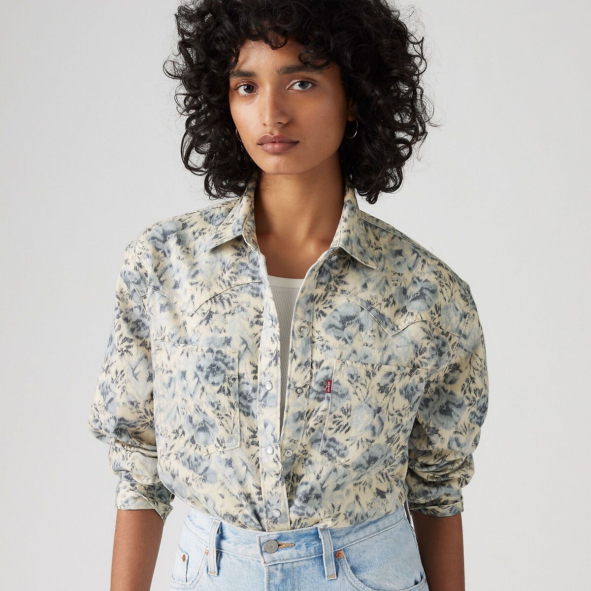 LEVI'S<br>Hemd com estampa Teodora Western