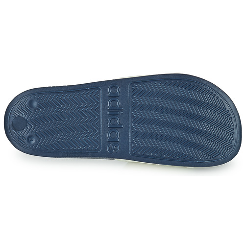adidas Performance - ADILETTE SHOWER - Blanc / Bleu