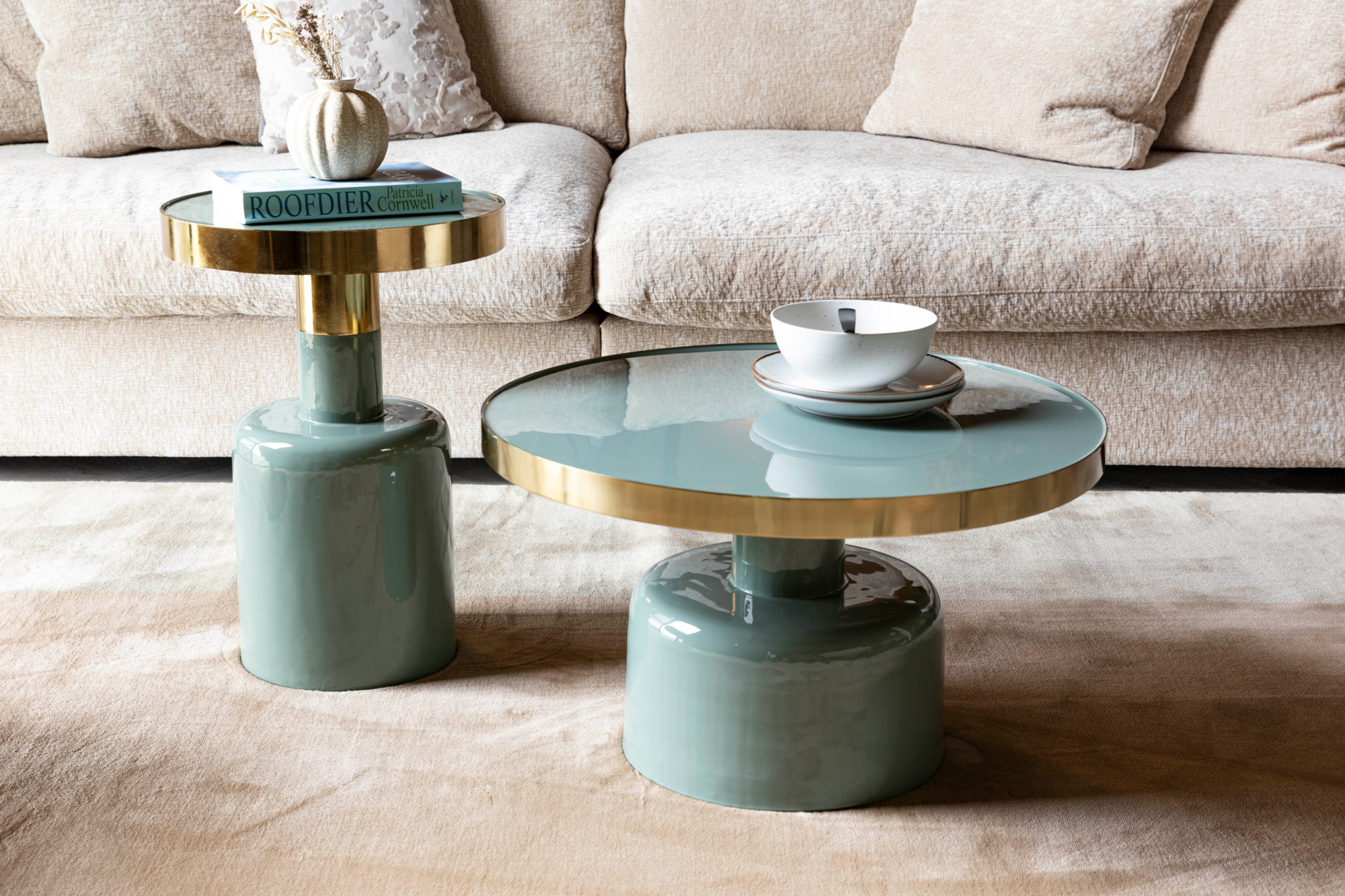 Bijzettafel Glam Roze