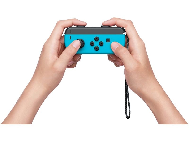 Nintendo Switch OLED-Modell Rot / Blau Die Spielkonsole für zu Hause und unterwegs mit 7-Zoll-OLED Bildschirm