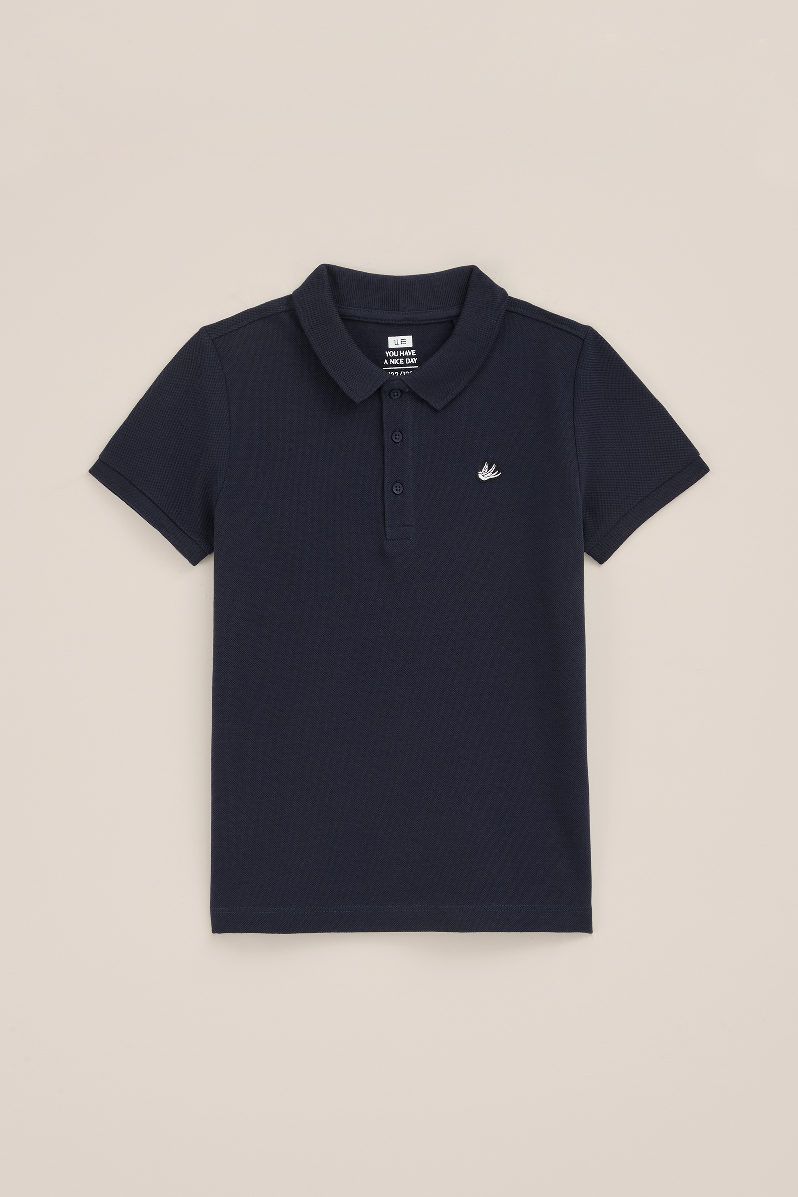 Jongens polo WE Fashion Donkerblauw