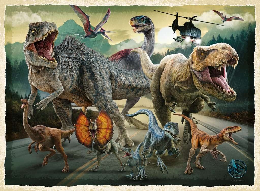 Ravensburger - Puslespil Jurassic World 200 brikker